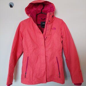 The North‎ Face Women's Peach Hyvent Ski Jacket X_Small Removable Hood